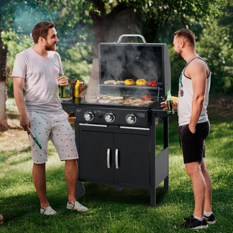 tepro Mayfield 3 Burner Gas BBQ